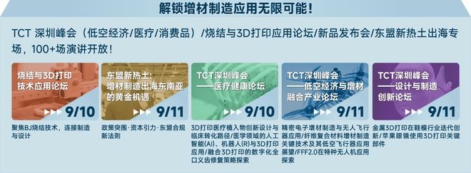 2025年TCT深圳3D打印展四大看点(图5)