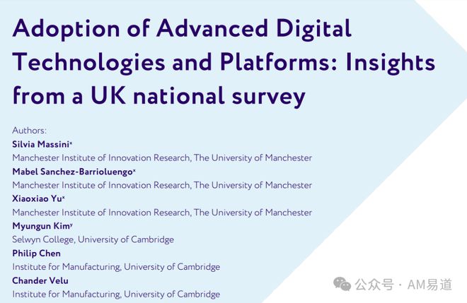 3D打印的奇葩现状：拆解英国国家调研《数字技术采用报告(图2)