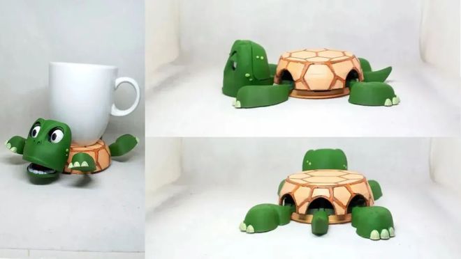 Kaiyun：这只乌龟杯垫被3D打印了3000万件！又一个爆款诞生了(图3)