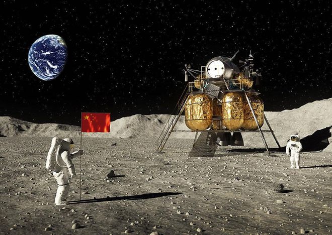 中国“广寒宫”PK美国“火星城”孙玉良：拉开太空争霸时代序幕(图3)