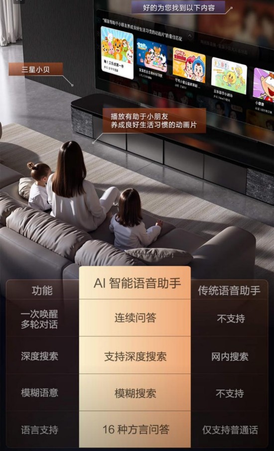 Kaiyun：当三星AI电视“住”进客厅： 一块屏幕点亮智慧生活仪式感(图7)