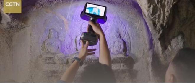 浙江大学以数字技术复活珍贵文物先临三维扫描仪亮相CGTN纪录片(图6)