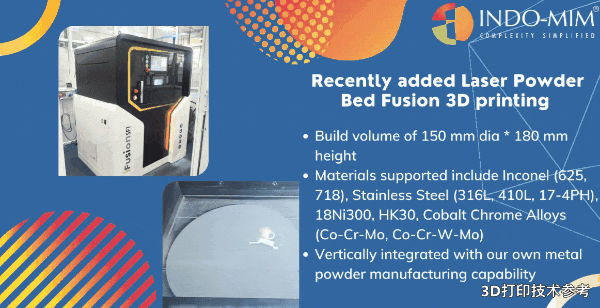 布局多种金属3D打印技术印度MIM巨头拟IPO募资113亿美元(图7)