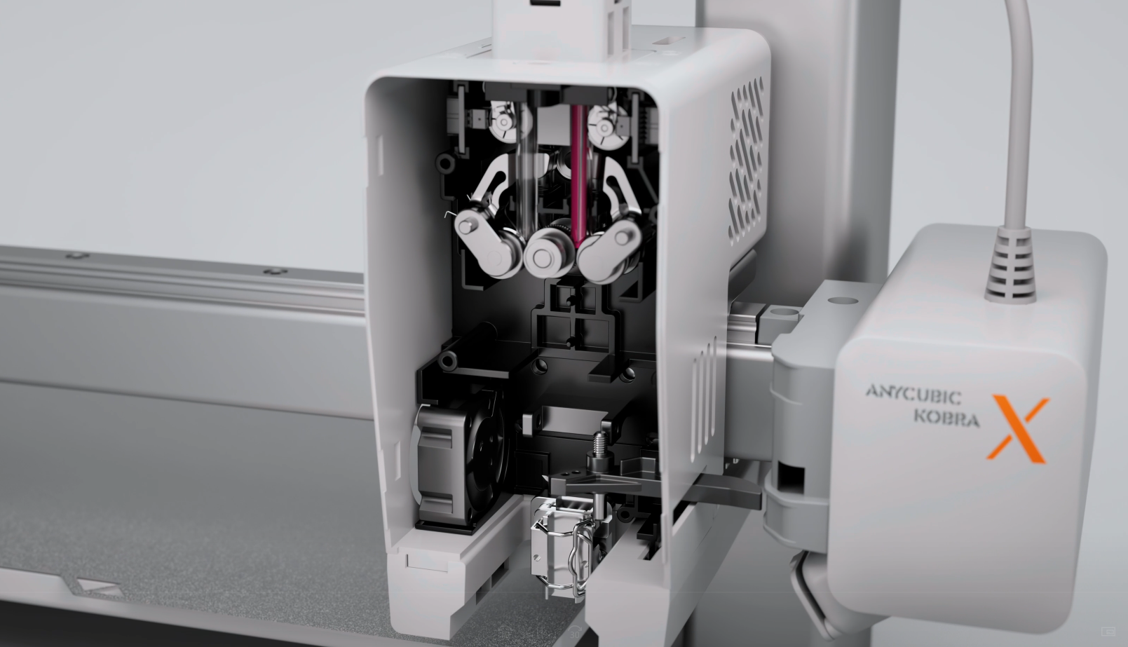 Kaiyun：3D打印多色技术｜纵维立方KobraX如何实现省时省料(图2)