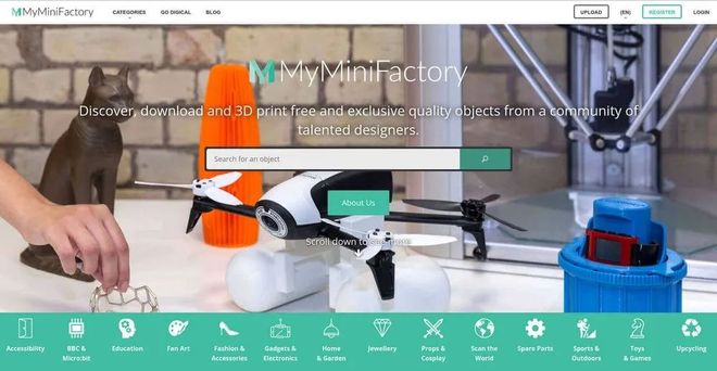 2021年免费3D打印模型网站哪些比较火？(图16)